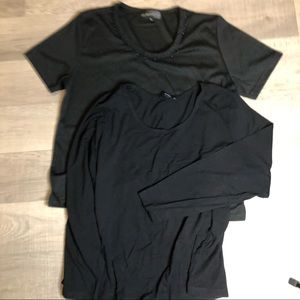 Black Shirt black long sleeve